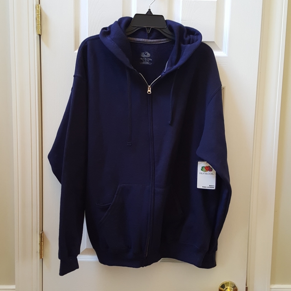 Zipper hoodie Foot of the Loom